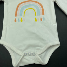 Load image into Gallery viewer, Girls ES Kids, stretchy bodysuit / romper, rainbow, GUC, size 000,  