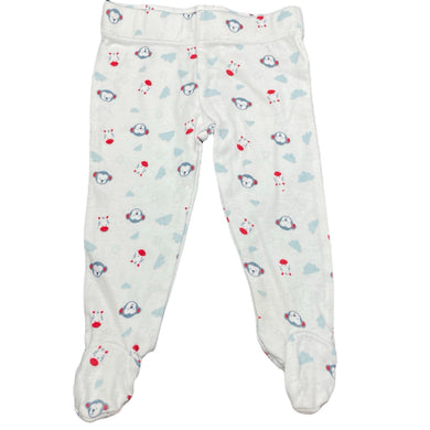 unisex Tiny Little Wonders, cotton footed leggings / bottoms, GUC, size 0000,  