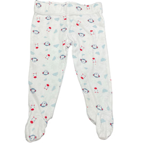 unisex Tiny Little Wonders, cotton footed leggings / bottoms, GUC, size 0000,  