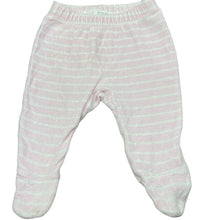 Load image into Gallery viewer, Girls purebaby, organic cotton footed leggings / bottoms, GUC, size 0000,  