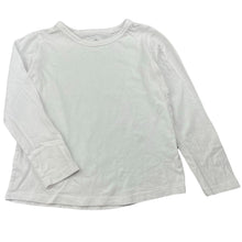 Load image into Gallery viewer, unisex Favourites, white organic cotton long sleeve top, GUC, size 6,  