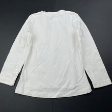 Load image into Gallery viewer, Girls Target, white stretchy long sleeve top, FUC, size 2,  