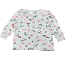 Load image into Gallery viewer, Girls Baby Berry, long sleeve top, butterflies, GUC, size 1,  