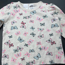 Load image into Gallery viewer, Girls Baby Berry, long sleeve top, butterflies, GUC, size 1,  