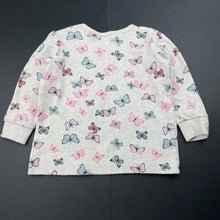 Load image into Gallery viewer, Girls Baby Berry, long sleeve top, butterflies, GUC, size 1,  