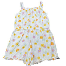 Load image into Gallery viewer, Girls Anko, floral cotton summer playsuit, GUC, size 7,  