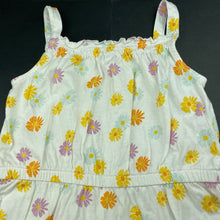 Load image into Gallery viewer, Girls Anko, floral cotton summer playsuit, GUC, size 7,  