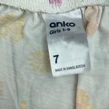 Load image into Gallery viewer, Girls Anko, floral cotton summer playsuit, GUC, size 7,  