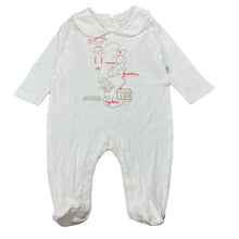 Load image into Gallery viewer, unisex Just Hatch, embroidered cotton coverall / romper, EUC, size 0000,  