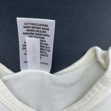 Load image into Gallery viewer, Boys Target, organic cotton blend bodysuit / romper, GUC, size 000,  