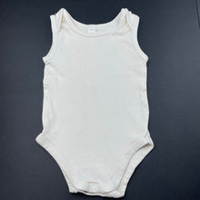 Load image into Gallery viewer, unisex Dymples, organic cotton singletsuit / romper, GUC, size 00,  