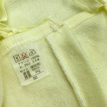 Load image into Gallery viewer, Girls lemon, soft feel knitted long sleeve top, GUC, size 0000,  