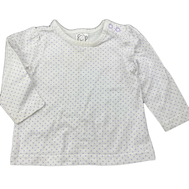 Girls Target, cotton long sleeve top, FUC, size 00,  