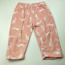 Load image into Gallery viewer, Girls Anko, flannel cotton winter pyjama pants / bottoms, GUC, size 1,  