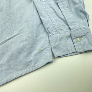 Boys Pumpkin Patch, blue cotton long sleeve shirt, GUC, size 10,  