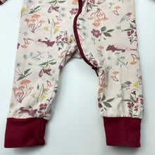 Load image into Gallery viewer, Girls Anko, organic cotton blend zip romper, FUC, size 00,  