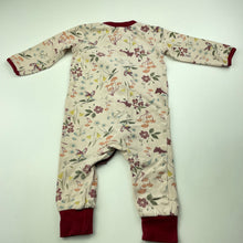 Load image into Gallery viewer, Girls Anko, organic cotton blend zip romper, FUC, size 00,  