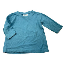 Load image into Gallery viewer, Boys Favourites, blue cotton long sleeve top, GUC, size 0,  