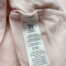 Load image into Gallery viewer, Girls Carters, pink cotton long sleeve top, FUC, size 3,  