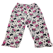 Load image into Gallery viewer, Girls DIsney, Minnie Mouse flannel cotton winter pyjama pants, FUC, size 0,  
