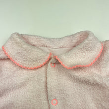 Load image into Gallery viewer, Girls Bonds, pink terry wondersuit coverall / romper, FUC, size 0,  