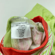 Load image into Gallery viewer, Boys Yatsi, striped cotton romper, EUC, size 000,  