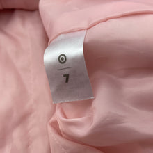 Load image into Gallery viewer, Girls Target, pink hooded jacket / coat, L: 55cm, GUC, size 7,  