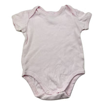 Load image into Gallery viewer, Girls Target, pale pink cotton bodysuit / romper, GUC, size 00,  