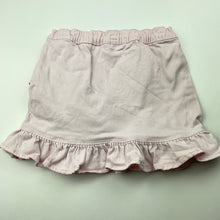 Load image into Gallery viewer, Girls Anko, pink stretch cotton skirt, elasticated, L: 25cm, GUC, size 4,  