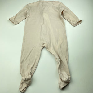 Girls Dymples, cotton zip coverall / romper, GUC, size 0,  