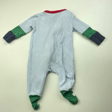 Load image into Gallery viewer, Boys Cotton On, stretchy zip coverall / romper, FUC, size 0000,  