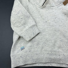 Load image into Gallery viewer, Boys Mango, fleece lined hoodie sweater, discolouration at neck, FUC, size 1,  