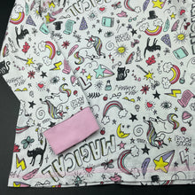 Load image into Gallery viewer, Girls Target, cotton long sleeve pyjama top, magic, EUC, size 7,  