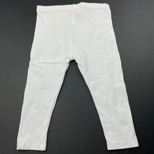 Load image into Gallery viewer, Girls Target, white stretchy leggings / bottoms, GUC, size 0,  