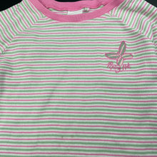 Load image into Gallery viewer, Girls Piping Hot, striped stretchy long sleeve top, FUC, size 7,  