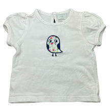 Load image into Gallery viewer, Girls Papoose Mini, stretchy t-shirt / top, bird, GUC, size 000,  