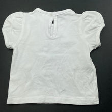 Load image into Gallery viewer, Girls Papoose Mini, stretchy t-shirt / top, bird, GUC, size 000,  
