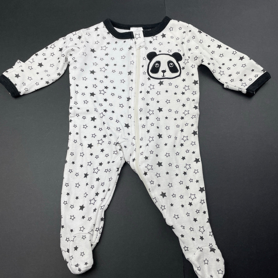 unisex Baby Berry, cotton zip coverall / romper, FUC, size 0000,  