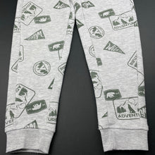 Load image into Gallery viewer, Boys KID, fleece lined track pants, elasticated, Inside leg: 46cm, FUC, size 5,  