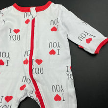 Load image into Gallery viewer, unisex Baby Berry, cotton zip coverall / romper, FUC, size 0000,  