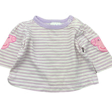 Load image into Gallery viewer, Girls Peppa Pig, cotton long sleeve top, FUC, size 0000,  