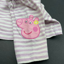 Load image into Gallery viewer, Girls Peppa Pig, cotton long sleeve top, FUC, size 0000,  