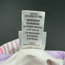 Load image into Gallery viewer, Girls Peppa Pig, cotton long sleeve top, FUC, size 0000,  
