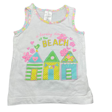 Girls Tiny Little Wonders, stretchy singlet top, EUC, size 0,  