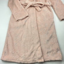 Load image into Gallery viewer, Girls Real Dream, soft fleece dressing gown / bath robe, L: 90cm, GUC, size 13-14,  