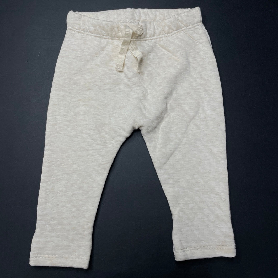 unisex Anko, soft feel pants / bottoms, elasticated, EUC, size 00,  