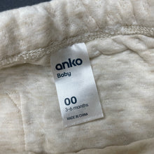 Load image into Gallery viewer, unisex Anko, soft feel pants / bottoms, elasticated, EUC, size 00,  