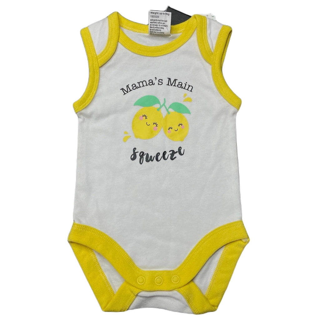 Girls Baby Berry, cotton bodysuit / romper, NEW, size 000,  