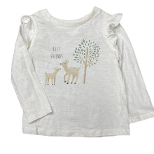 Load image into Gallery viewer, Girls Dymples, organic cotton long sleeve t-shirt / top, EUC, size 1,  