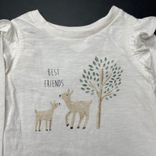 Load image into Gallery viewer, Girls Dymples, organic cotton long sleeve t-shirt / top, EUC, size 1,  